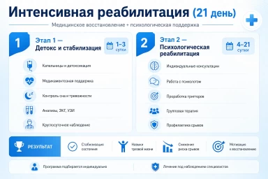 Реабилитация за 21 день в Котельниково